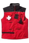 Patagonia x NSP - Unisex Ski Patrol Uniform - Patrol Vest - RED w/ Cross 